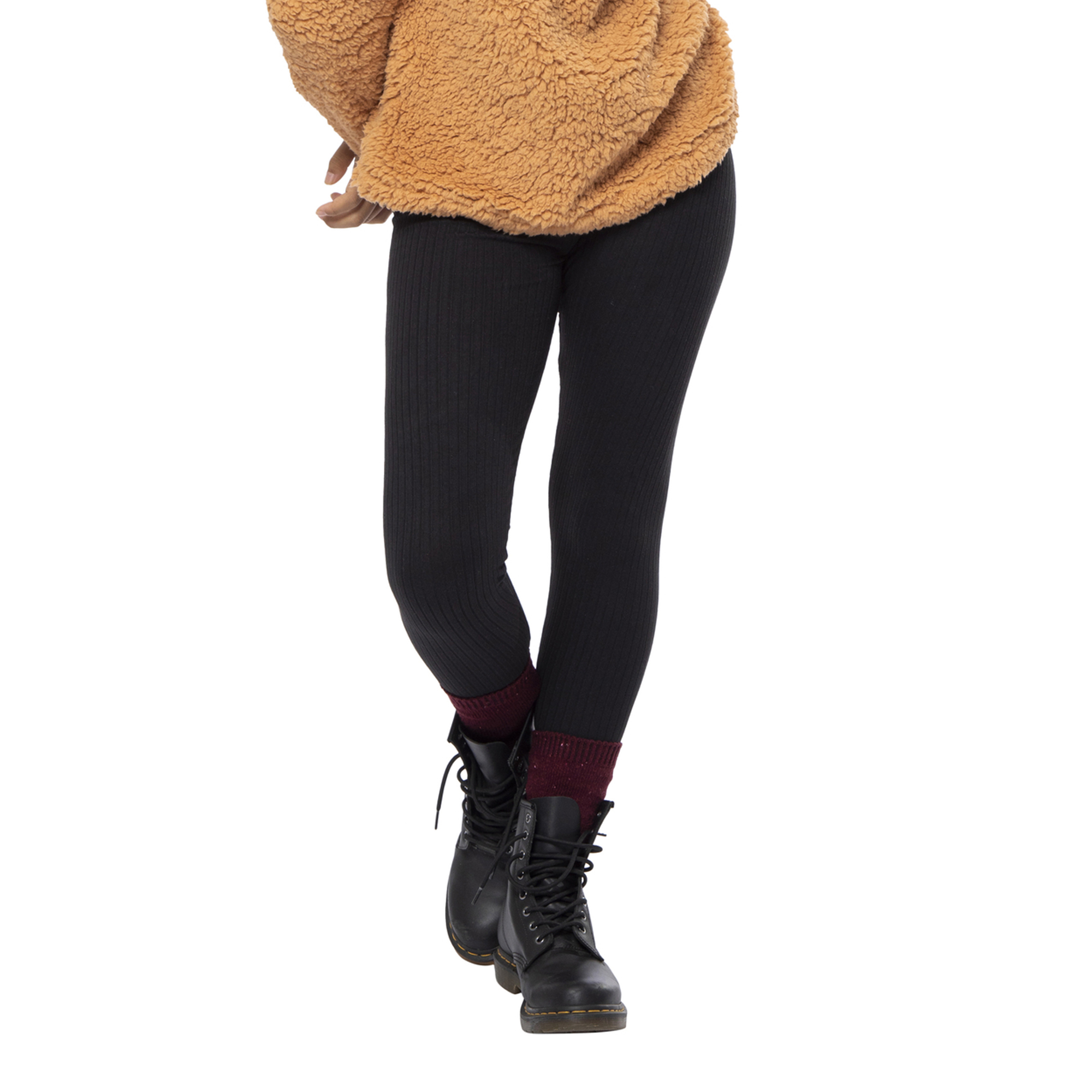 新品未使用【 RIB KNIT LEGGINGS】 gray rib-knit leggings | Five Below