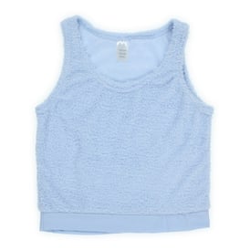 Cream Cozy Teddy Cropped Cami