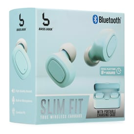 Slim Fit Bluetooth® Earbuds With Charging Case