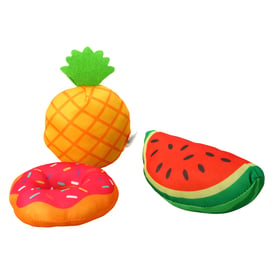Foodie Splash Balls 3-Count (Donut, Watermelon, Pineapple)