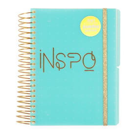3-in-1 Jumbo Spiral Journal w/ Dotted, Lined & Blank Pages