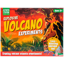 Explosive Volcano Experiments Science Book & Kit