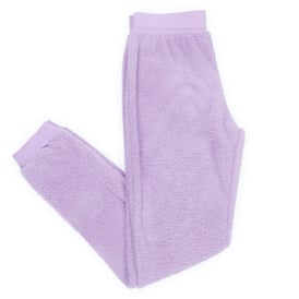 Cream Cozy Teddy Joggers