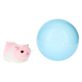 Rolling Hamster Ball Plush Toy