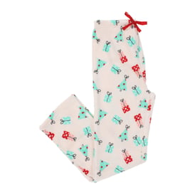 Juniors Holiday Plush Lounge Pants