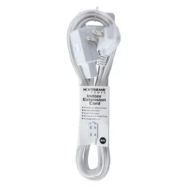 6ft Extension Cord With 3 Outlets