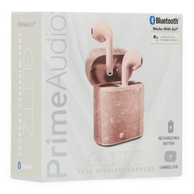 Glitz Glitter Bluetooth Earbuds With Mic
