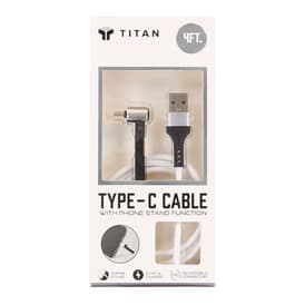 4ft USB-C Cable w/ Phone Stand Function