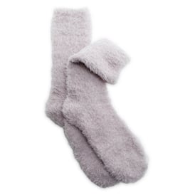 Ladies Eyelash Knit Boot Socks, 1 Pair