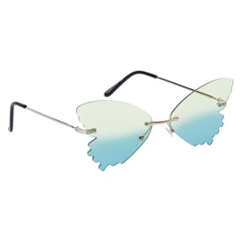 Ladies Frameless Butterfly Shaped Sunglasses