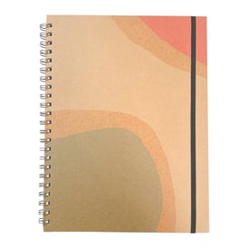 Recycled Twin Wire Spiral Bound Journal 12in x 9.5in