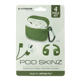 Black Pod Skinz Kit For Airpods Pro®