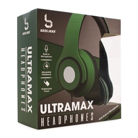 Ultramax Dj-Style Wired Headphones With Mic