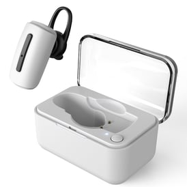 Micro Bluetooth® Mono Headset With Wireless Charging Case