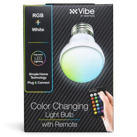 Vibe™ E-Ssential Color Changing Lightbulb With Remote